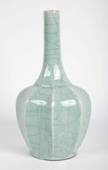 Pair of 19th Century Chinese Guan Type Vases