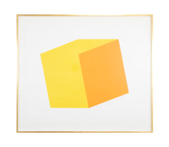 Ellsworth Kelly Yellow and Orange Lithograph