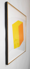 Ellsworth Kelly Yellow and Orange Lithograph