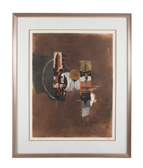 Johnny Friedlander Untitled Color Etching with Aquatint on Paper