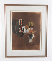 Johnny Friedlander Untitled Color Etching with Aquatint on Paper
