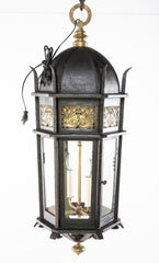 American Wrought Iron and Bronze Lantern Probably by E. F. Caldwell