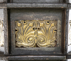 American Wrought Iron and Bronze Lantern Probably by E. F. Caldwell