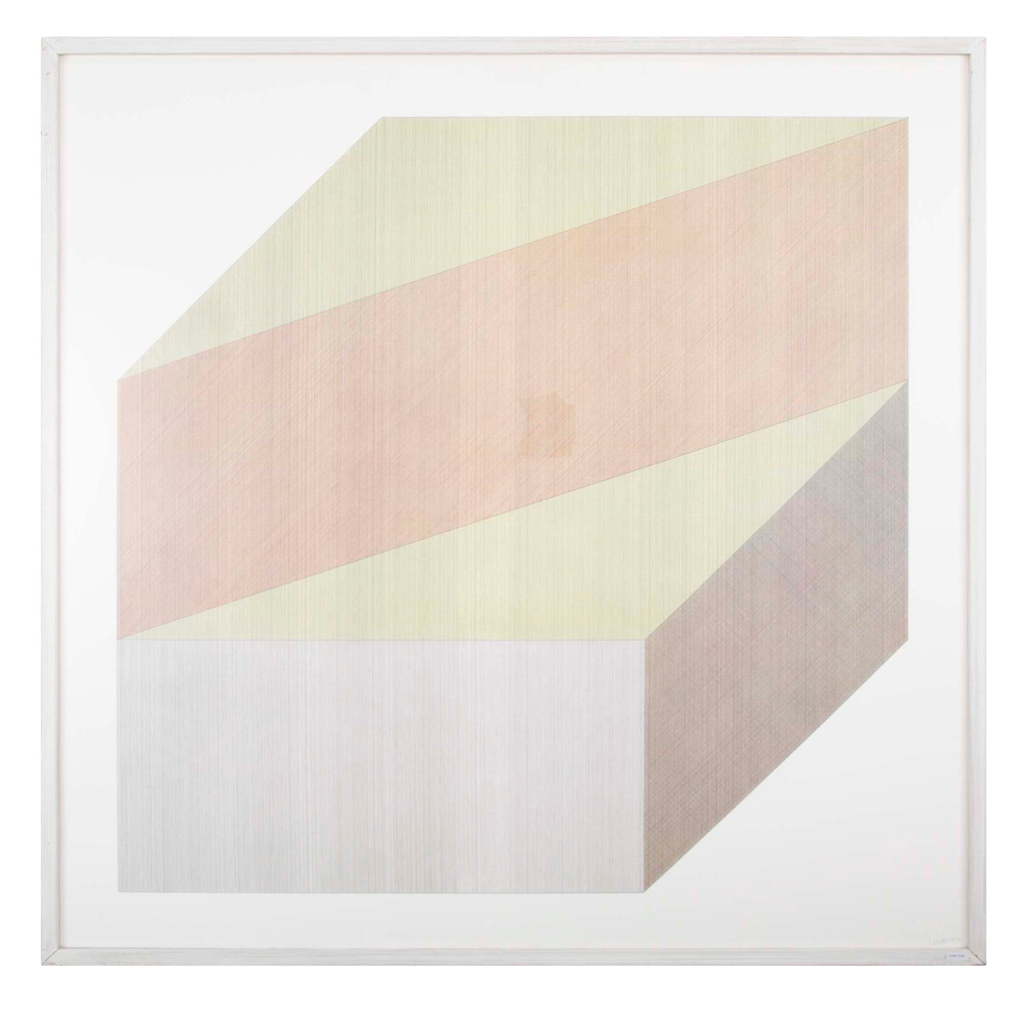 Sol LeWitt "Form Derived From A Cube"