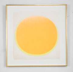 Rupprecht Geiger Serigraph 'Orange Circle with Yellow Corona'