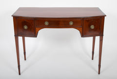 George III Bow Front Console Table