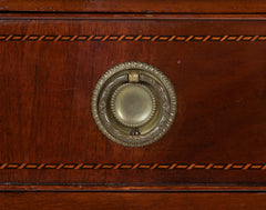 George III Bow Front Console Table