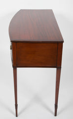 George III Bow Front Console Table