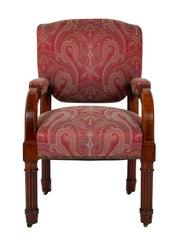 19th Century English Mahogany Armchair