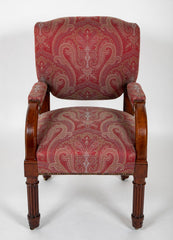 19th Century English Mahogany Armchair