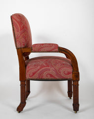 19th Century English Mahogany Armchair