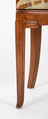 Set of Four Slip Seated Caned Back Armchairs Attributed to Maurice Dufrene