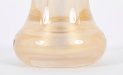 Elsa Peretti for Tiffany Gold Flecked Glass Vase