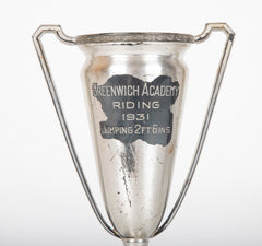Early 20th Century Set of Three Trophies for Greenwich Academy & GCDS Riding & Pet Shows