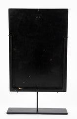 Truong van Thanh Wood panel with Black & Gold Depiction of Bamboo