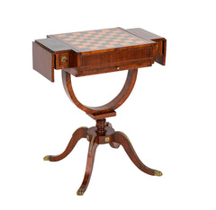 Bronze Mounted Regency Rosewood Game Table