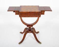 Bronze Mounted Regency Rosewood Game Table