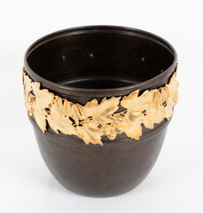 Bronze and Gilt Bronze German Planter by Anezin Kayser