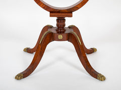 Bronze Mounted Regency Rosewood Game Table