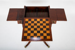 Bronze Mounted Regency Rosewood Game Table