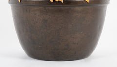 Bronze and Gilt Bronze German Planter by Anezin Kayser