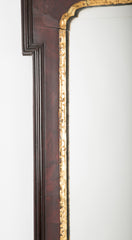 George II Walnut Sconce Mirror
