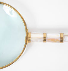 Magnifying Glass with Mother-of-Pearl Handle