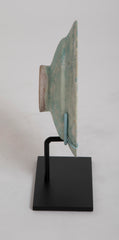 SOLD Turquoise Iridescent Glaze Bowl