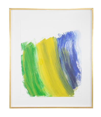 "Road To Rio", A 22 Color Silkscreen by Howard Hodgkin