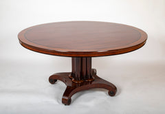 An English Mahogany Tilt Top Breakfast Table