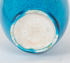 A Small Chinese Qing Dynasty Turquoise Jar