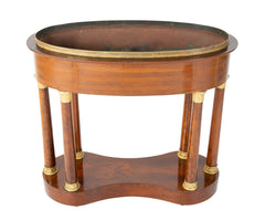 Gilt Bronze Mounted Empire Style Mahogany Jardiniere