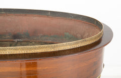 Gilt Bronze Mounted Empire Style Mahogany Jardiniere