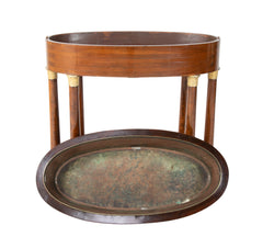 Gilt Bronze Mounted Empire Style Mahogany Jardiniere