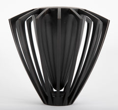 Mark Nantz Ebony Vase Titled "The Black Hole"