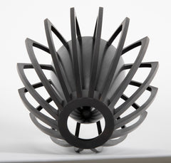 Mark Nantz Ebony Vase Titled "The Black Hole"