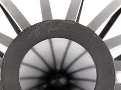 Mark Nantz Ebony Vase Titled "The Black Hole"