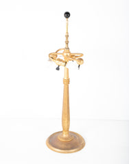 Tiffany Studios Hexagonal Column Gold D'Ore Lamp