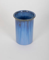 Pair of Blue Fulper Art Pottery Vases