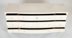 A Parchment & Lacquer Commode designed by Andre Arbus Circa 1935
