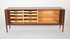 Tambour Door Sideboard Designed by Finn Juhl