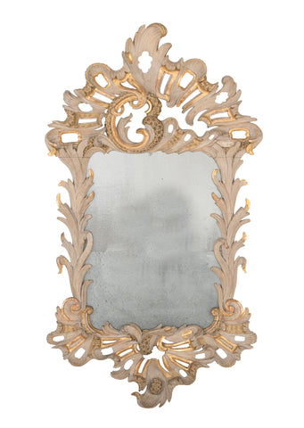 19th Century German Baroque Mirror