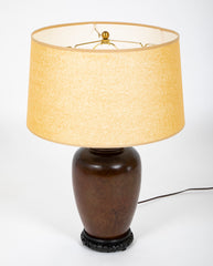 19th Century Japanese Vase Mounted as a Lamp