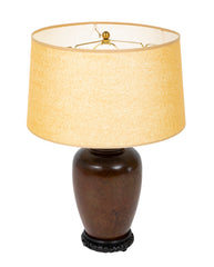 19th Century Japanese Vase Mounted as a Lamp