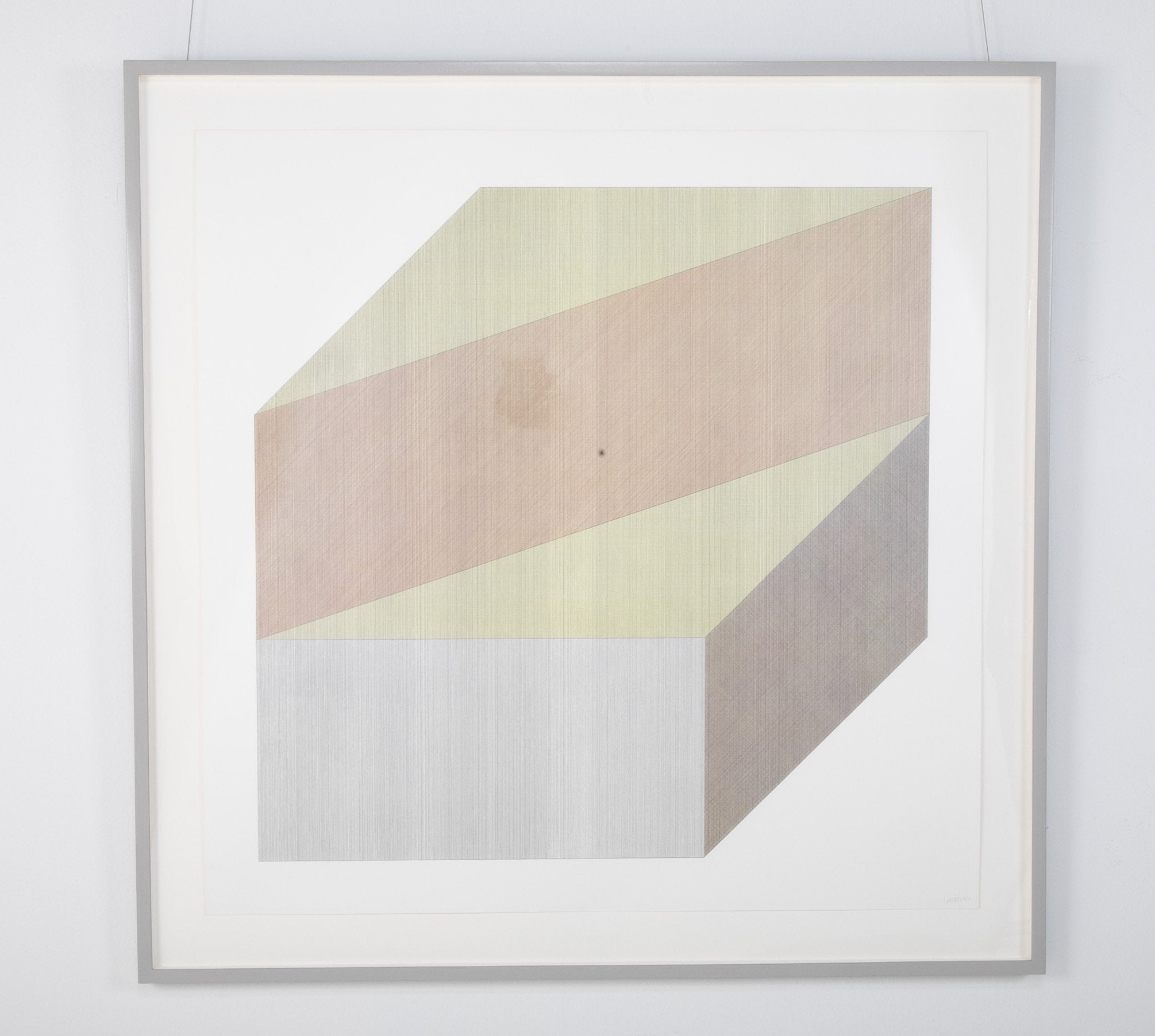Sol LeWitt "Form Derived From A Cube"