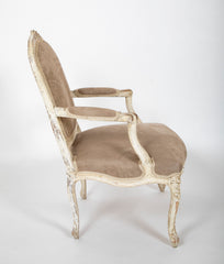 Mid 18th Century Pair of Louis XV Fauteuils