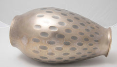 Jungin 'Pure Silver' Thumbprint Vase for Mitsukoshi