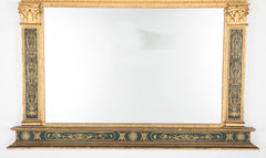 Italian Neo-Classical Overmantle Mirror
