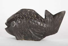 Chinese Carved Stone Fish