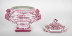 Early 19th Century French Porcelain Lidded Urn
